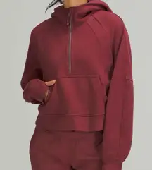 Scuba Oversized Half-Zip Hoodie