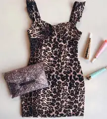 Cheetah Print Dress