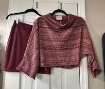 Sweater and skirt 2 pc set