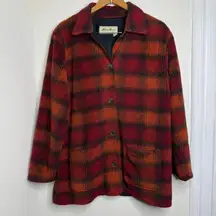Vintage Eddie Bauer Plaid Jacket Taylor Evermore Women’s Size Large Fall