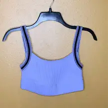 American Apparel Purple Crop Top, XS