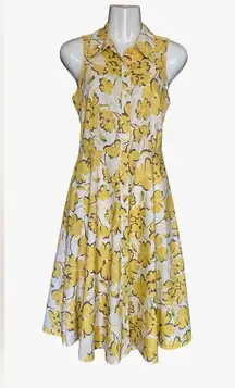 Vintage Karin Stevens
Petites Floral Cotton Fit & Flare Sleeveless Dress