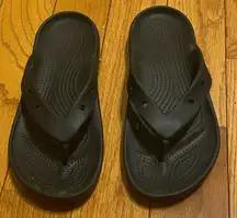 Unisex Black Crocs Classic Flip-Flops Sandals Womens Size 8 Mens Size‎ 6