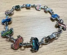 Palm Tree Clasp Bracelet