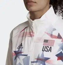 Adidas Women's USA Olympics Volleyball Warm Up Jacket