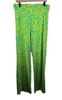 Trina Turk Trellis Swim Cover Up Pant Green Size Large NWT