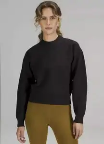 Lululemon All Around Crewneck Pullover Sweater in Black