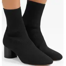Vince Tasha Rib-Knit Cylinder Heel Sock‎ Booties