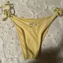frankie’s bikini yellow bottoms