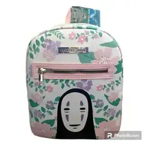 Studio Ghibli Spirited Away No-Face Floral Mini Backpack