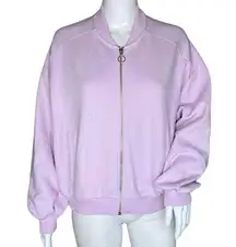 Zara Sweatshirt Women Small Medium Violet Purple TRF Collection Dolman Oversized