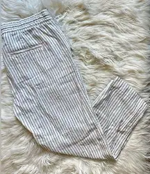 GAP linen-blend easy pants