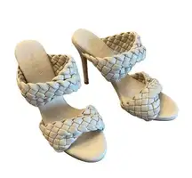 Tony Bianco Kimberly in Vanilla Heels Slides Shoes New size 8.5