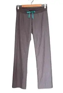 Figs Livingston Basic Scrub Pants Yoga Waistband Straight Leg Gray Size XXS 2XS
