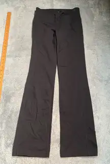 Athleta Black Flared yoga Pants leggings medium