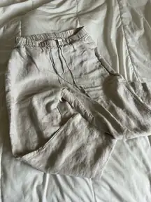 H&M Linen Pants Drawstring