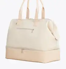 Beis Weekender Bag in Beige and Cream