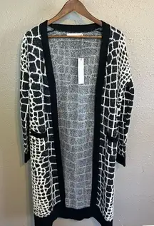 One Grey Day Revolve Meg Open Duster Size Small NWT