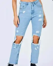 Erissa Knee Rip Jeans