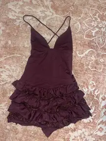 Whitefox ruffled romper