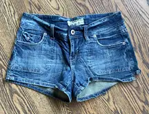 Maurices Dark Blue Jean Shorts