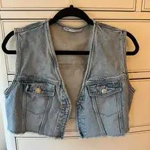 ZARA Denim Vest