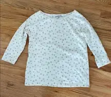 Gap  white sweatshirt with stars