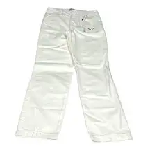 Zara The Chino Pant White Size 2