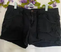 Union Bay Womans cargo navy blue shorts 