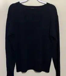 Ralph Lauren Navy Knit Sweater