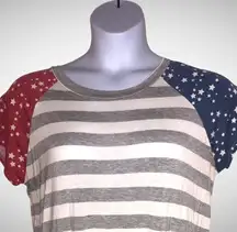 Acting Pro brand striped lightweight top