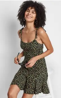 NWOT Wild Fable Black‎ Floral Mini Dress
