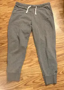 Nike large dri fit Gray Jogger Sweatpants