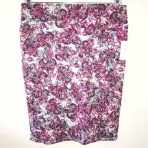 LuLaRoe Cassie Skirt Paisley & Floral BNWT 2X