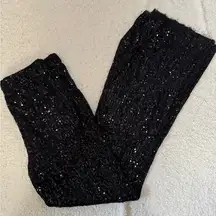 Forever 21 Black Sequin pants