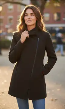 NWT Cabi  Legacy Topper Jacket Size L  Style #4492 Dark Chocolate Brown