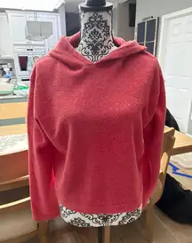 Size Large Pink Fleece Hoodie
