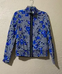 Kate Spade Hibiscus Stripe Jacket