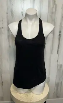 Black tank top