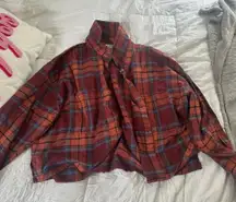 crop flannel