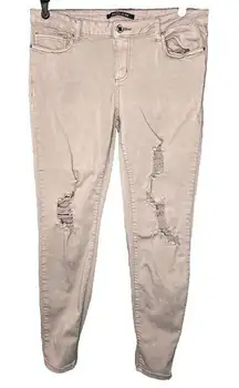 Angel Kiss‎ Jeans Size 11 Skinny Stretch Distressed