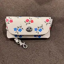 Coach Sunglass Case With Floral Print CU213