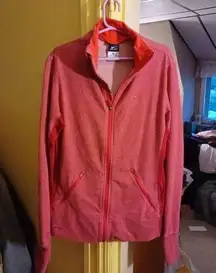 Nike Dri Fit Women's NIKE RUNNING Full Zip Track Jacket - Size Med Red