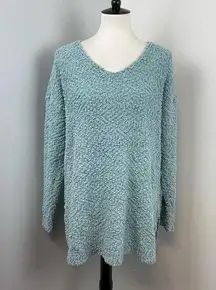 Umgee  Popcorn Oversized Pullover Sweater Large