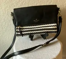 Kate Spade: Cobble Hill Marsala Storybook lined Crossbody Bag- Gold Tone