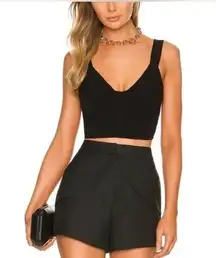 Revolve Sabina Musayev Dino Top in Black Sz XS