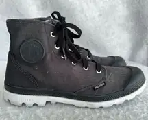 Palladium Pampa Hi Lite Waterproof Canvas Ankle Boots Womens Mens US 10