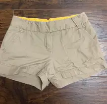 J Crew Chino Shorts 