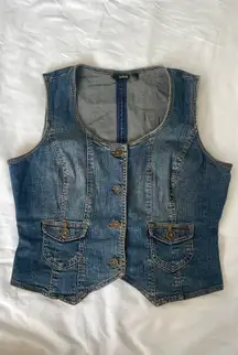 Denim Vest 