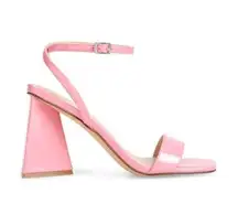 BP. Parker Ankle Strap Sandal In Pink Punch Size